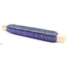 Vázací drátek 0,5 mm - fialový