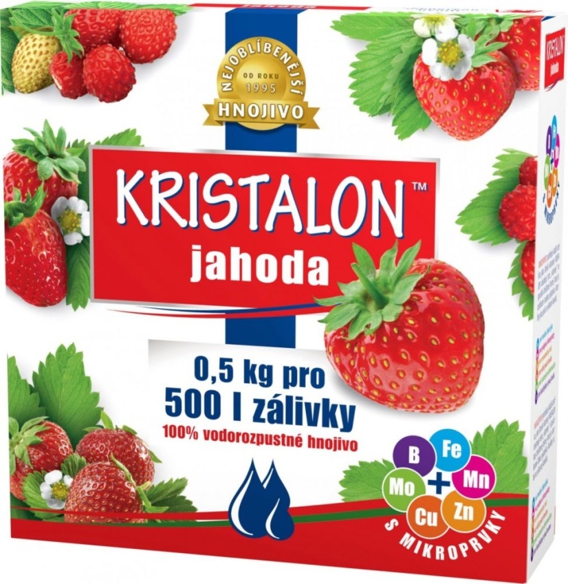Kristalon 500 gramů AGRO jahoda