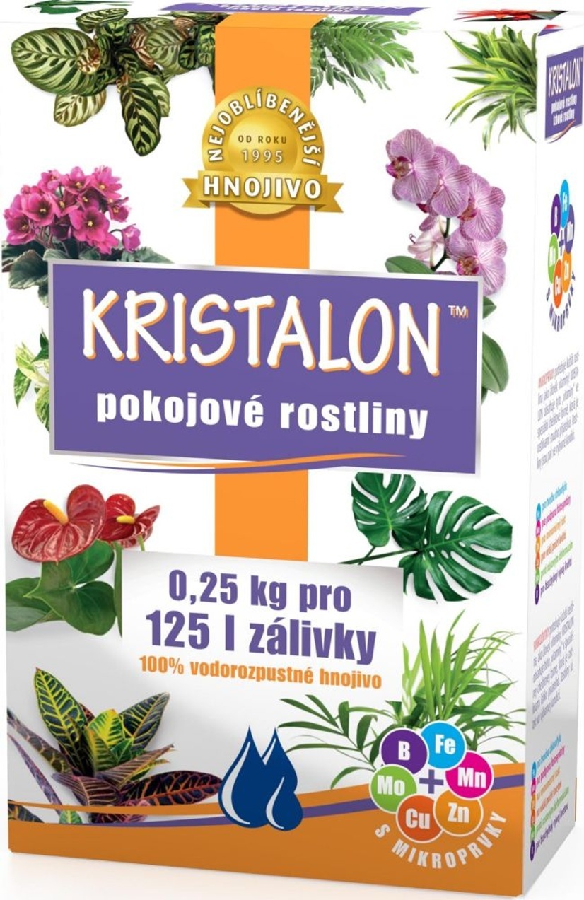 Kristalon 250 gramů AGRO pokojové rostliny
