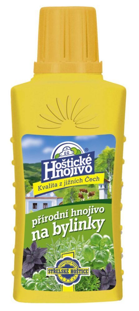 Hoštické hnojiva s guánem 0,2 litru Střelské Hoštice guáno bylinky