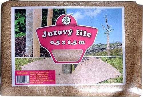 Jutový filc 0,5 x 1,5 m