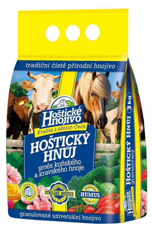 Hoštický hnůj 3 kg