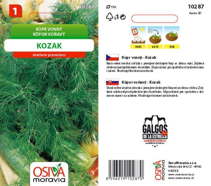 Kopr vonný KOZAK