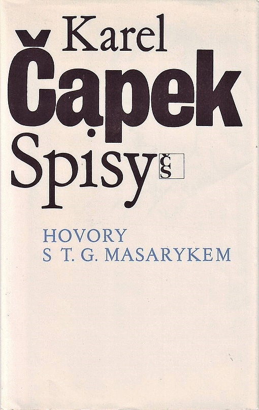 Hovory s T. G. Masarykem - Karel Čapek