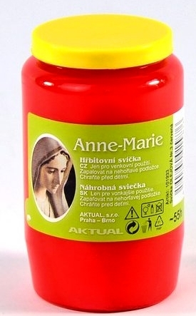 Hřbitovní svíčka Anne-Marie