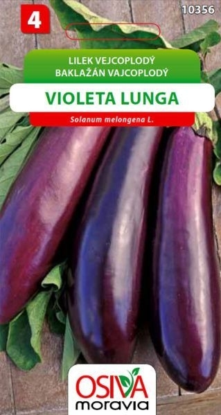 Lilek vejcoplodý VIOLETTA LUNGA 3