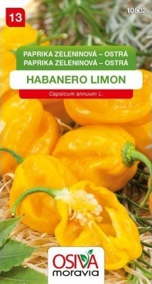Paprika zeleninová HABANERO Limon