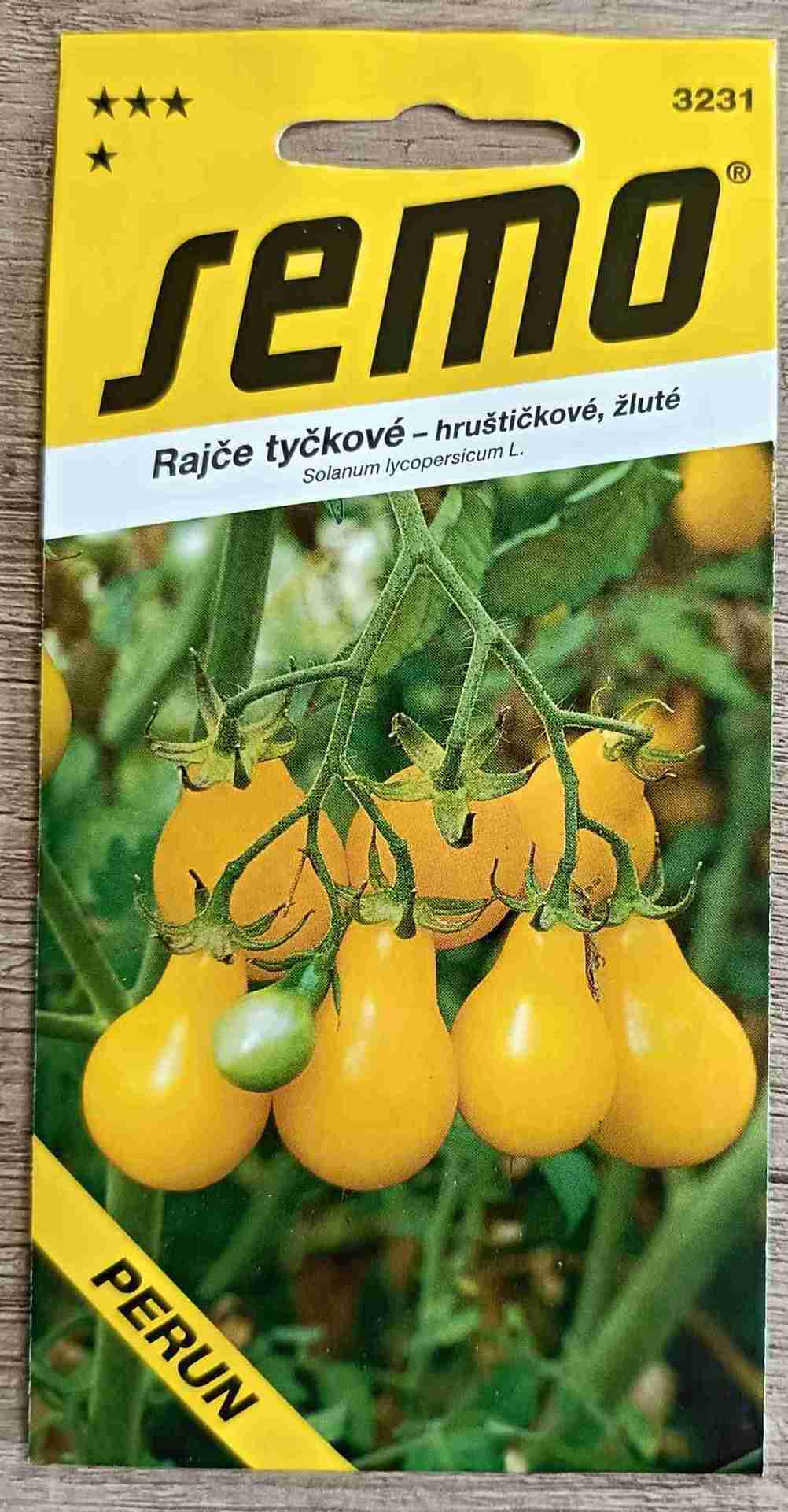 Rajče PERUN žluté hruštičky