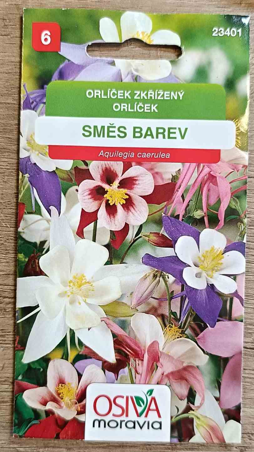 Orlíček zkřížený směs