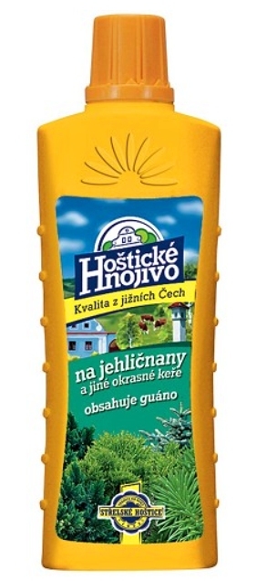 Hoštické hnojiva na jehličnany 0,5litru