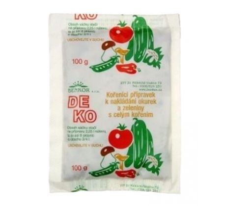 DEKO BENKOR s celým kořením 100g