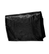 Netkaná černá textilie 1,6x5m