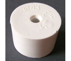 Kvasná gumová zátka 43/39