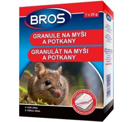 BROS - granule na myši a potkany