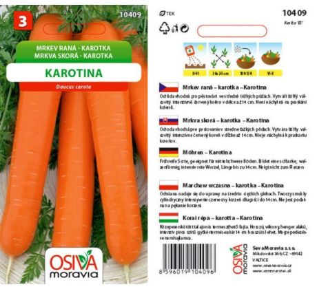 Mrkev KAROTINA