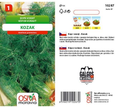 Kopr vonný KOZAK