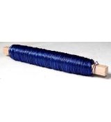 Vázací drátek 0,5 mm - modrý