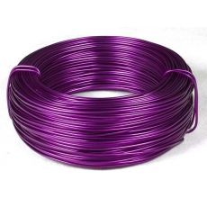 Vázací drátek 1mm - fialový