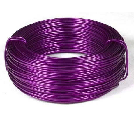 Vázací drátek 1mm - fialový