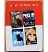 Poklad,Za trest,Vzkaz v láhvi,Tanečník - Dick Francis (p), Jeffery Deaver, Nicholas Sparks, Lincoln Child & Douglas Preston