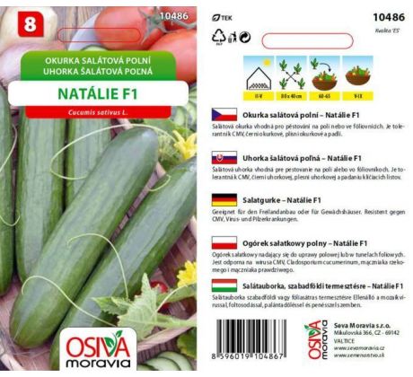 Okurka NATALIE F1 OsivaMoravia