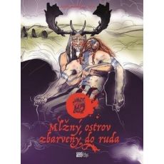 Mlžný ostrov zbarvený do ruda - Martin Šinkovský