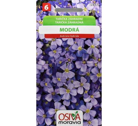 Tařička zahradní - modrá