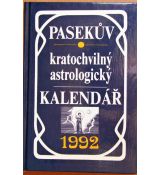 Pasekův kratochvilný astrologický kalendář 1992 - Vítězslav Čížek
