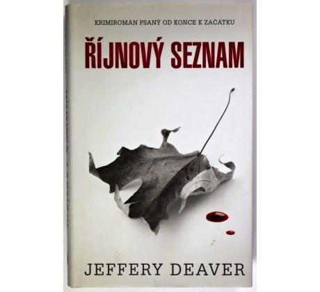 Říjnový seznam - Jeffery Deaver
