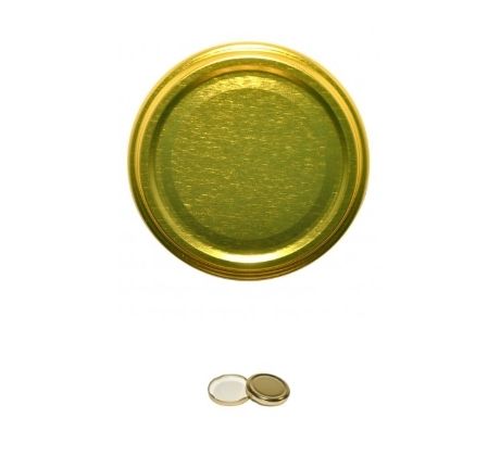 Zlaté zavařovací víčko TWIST 66mm