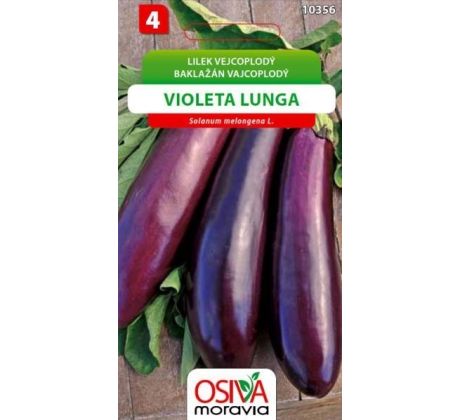 Lilek vejcoplodý VIOLETTA LUNGA 3