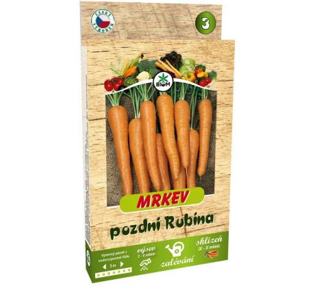 Mrkev pozdní Rubína - pásek