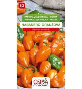 Paprika zeleninová HABANERO oranžová