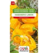 Paprika zeleninová HABANERO Limon