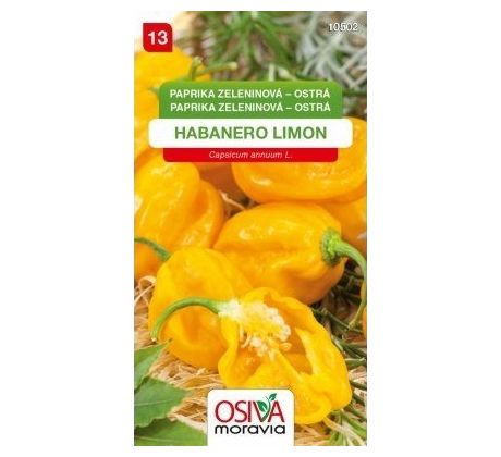Paprika zeleninová HABANERO Limon