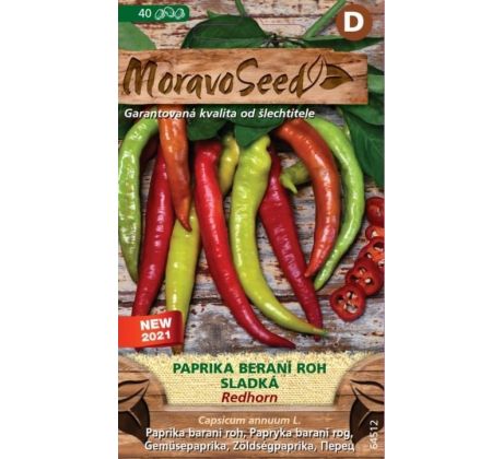 Paprika sladká REDHORN