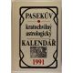 Pasekův kratochvilný astrologický kalendář 1991 - Vítězslav Čížek