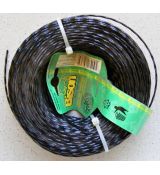 Řezná struna Bison 2,4 mm - čtverec - 15m