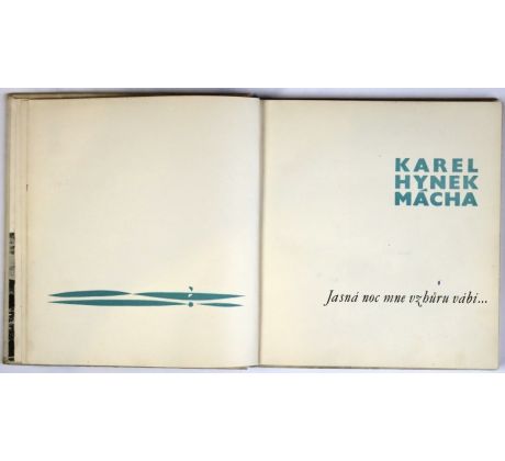 Jasná noc mne vzhůru vábí... - Karel Hynek Mácha
