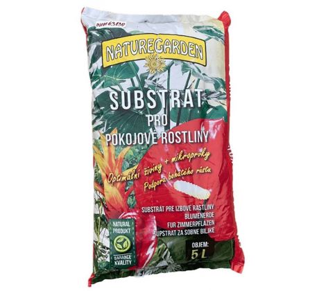 Substrát KERA pro pokojové rostliny 5 litrů