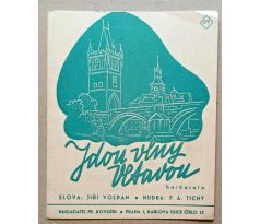 Jdou vlny Vltavou