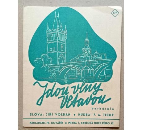 Jdou vlny Vltavou