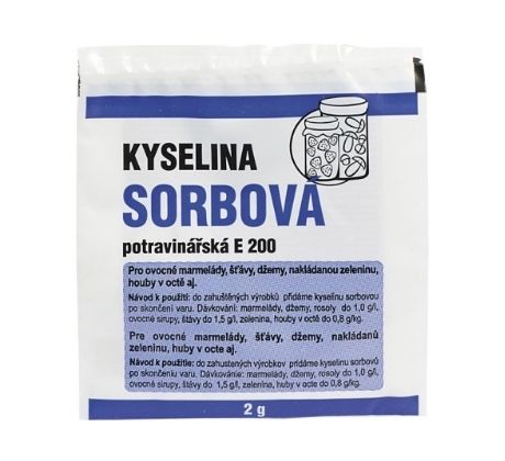 Kyselina sorbová 2 g