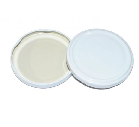 Bílé zavařovací víčko 82 mm