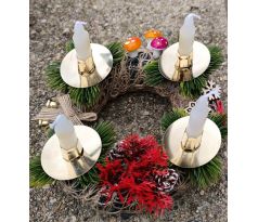 Adventní věnec mini