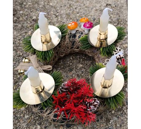 Adventní věnec mini
