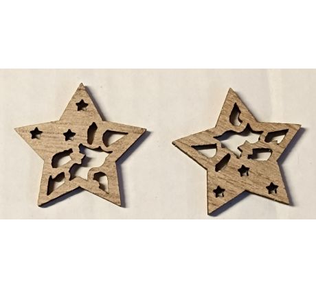Hvězdička - 2ks