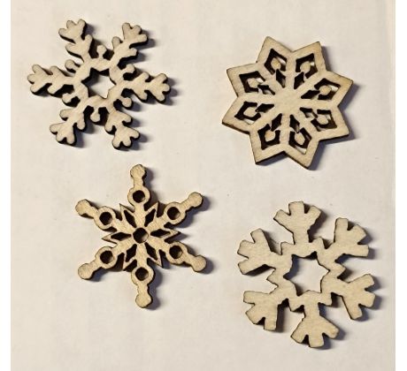 Vločka - směs 10ks