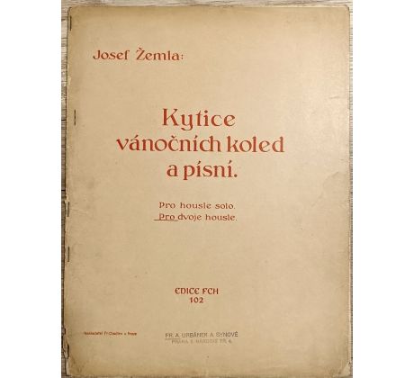 Kytice vánočních koled a písní - Josef Žemla