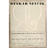 Mistrovská díla houslová - Otakar Ševčík